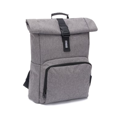 fillikid Wickelrucksack Tokio grau melange von fillikid