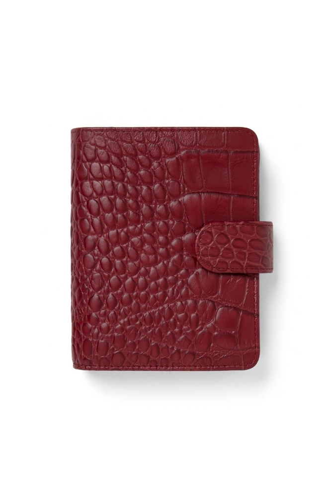 Filofax Classic Croc Organizer Pocket Cherry Filofax Classic Croc Organizer Pocket Cherry von filofax