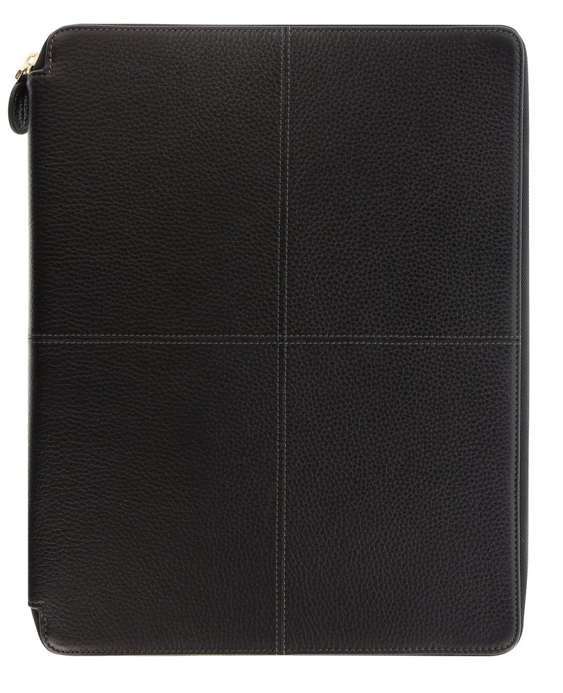 Filofax Classic Stitch Soft Schreibmappe A4 Folio Zip Black Filofax Classic Stitch Soft Schreibmappe A4 Folio Zip Black von filofax