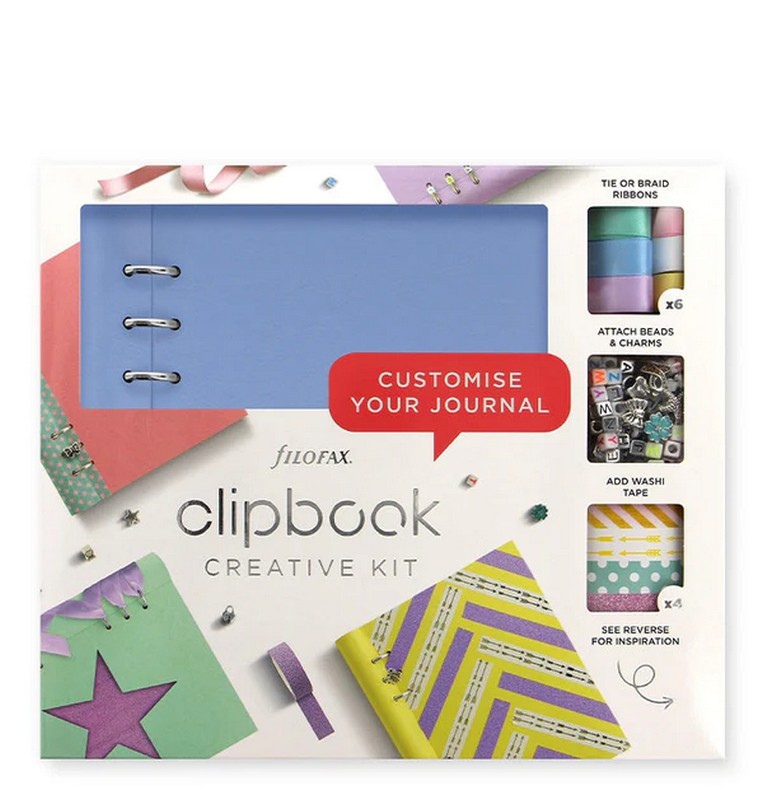 Filofax Clipbook Creative Kit A5 Vista Blue von filofax