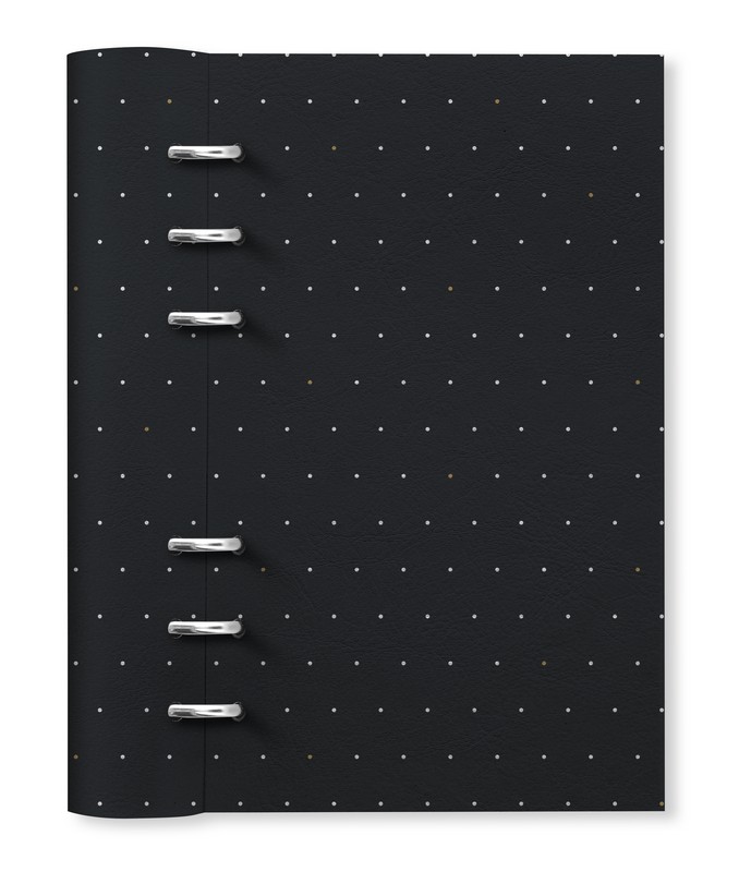 Filofax Clipbook Moonlight Personal Schwarz von filofax