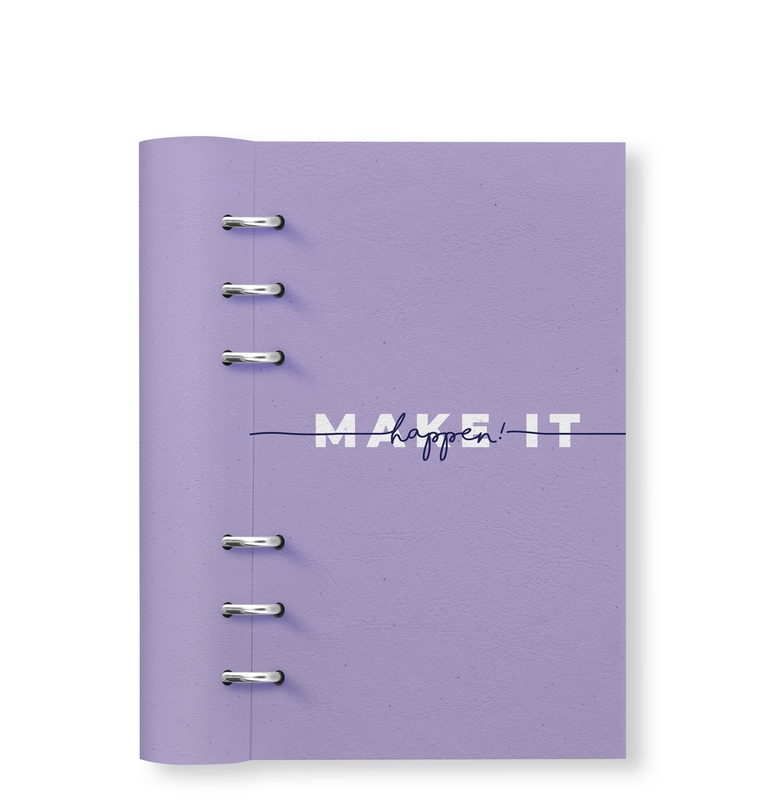 Filofax Clipbook Quotes A5 Make it happen von filofax