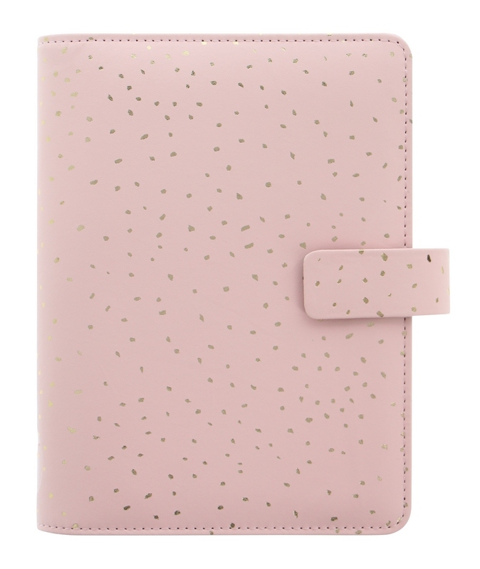 Filofax Confetti Rose Quartz Organizer Personal von filofax