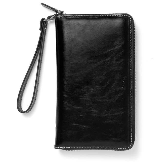 Filofax Malden Zip Organizer Personal Compact Black von filofax