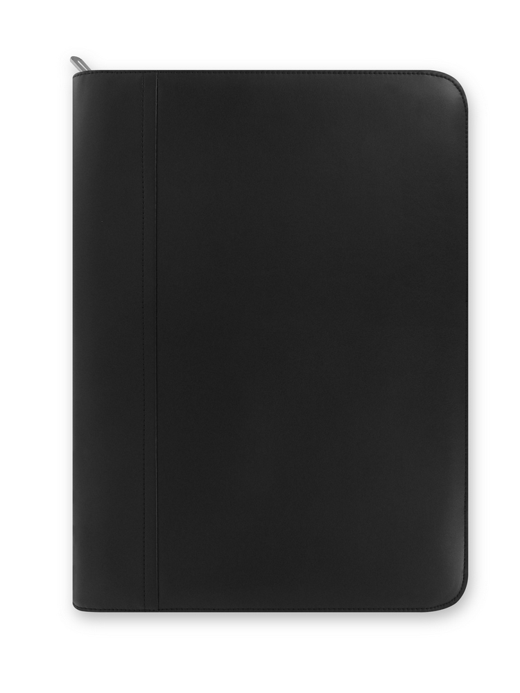 Filofax Metropol Schreibmappe A4 Folio Zipped mit Taschenrechner Black von filofax