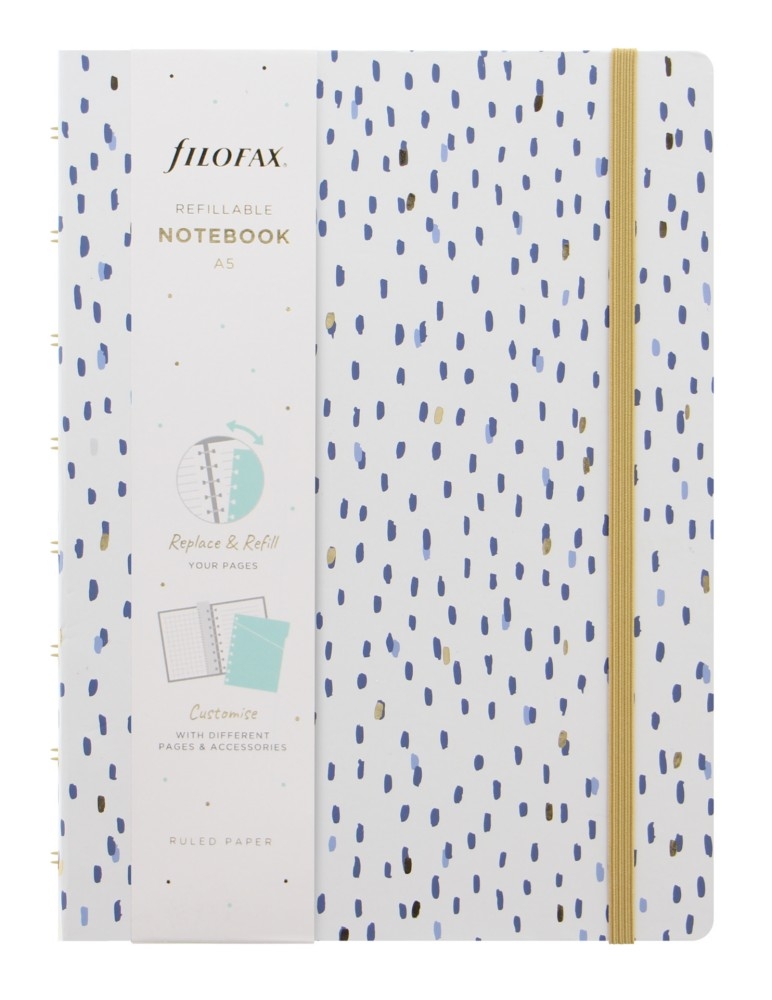 Filofax Notebook A5 Indigo Rain Filofax Notebook A5 Indigo Rain von filofax