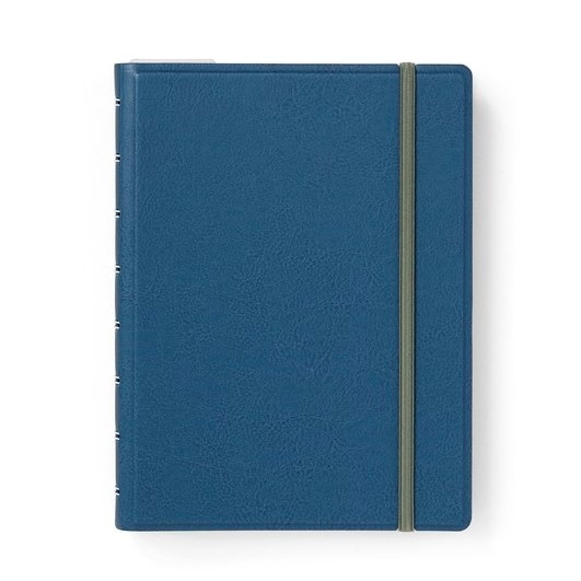 Filofax Notebook A5 Neutrals Blue Steel von filofax