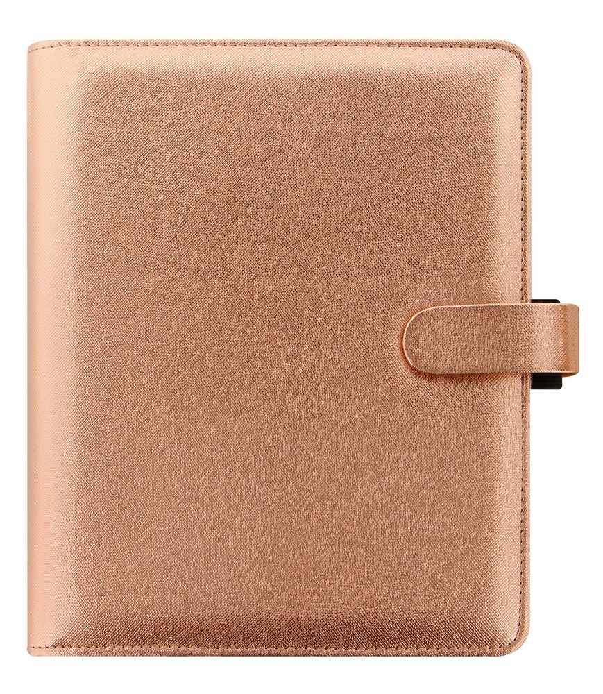 Filofax Saffiano Metallic Organizer A5 Rose Gold von filofax