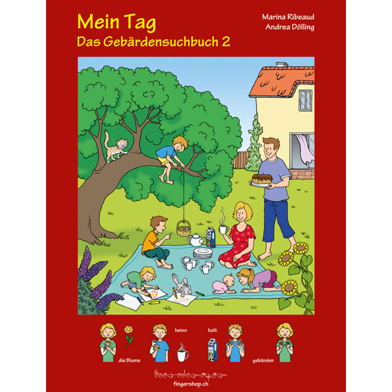 Das Gebärdensuchbuch, Mein Tag, m. 1 DVD von fingershop.ch