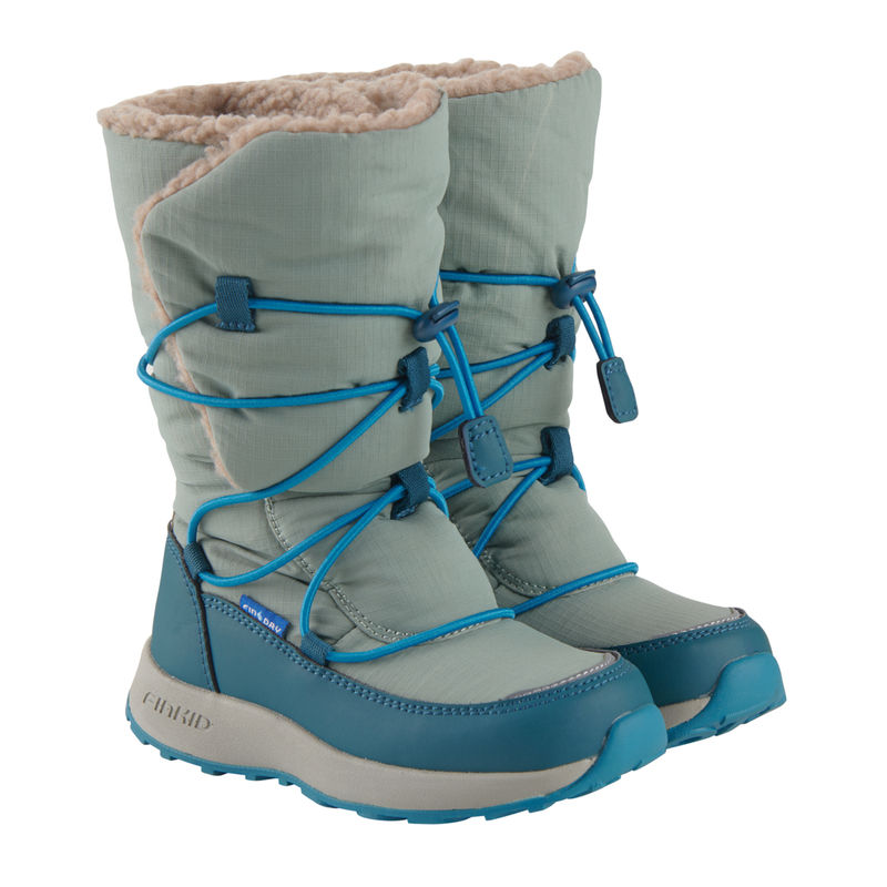 Schneestiefel VASA in green/deep teal von finkid