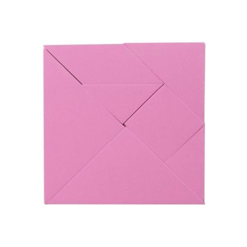 Pink Tangram Puzzle - Pädagogisches, Logikpuzzle und Mathematik-Spiel für Kinder und Erwachsene (5 Stück) von first4magnets