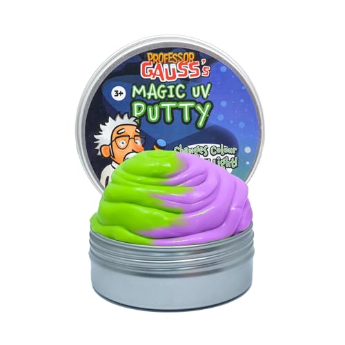 Professor Gauss™ UV-reaktiver Knetmasse, Alien Green von first4magnets