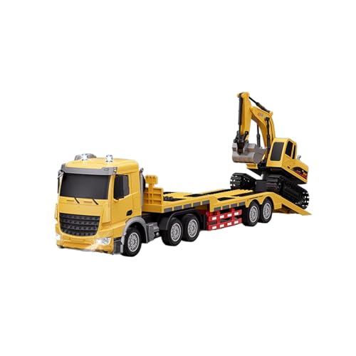 fisca 2-in-1 RC Abschleppwagen Bagger Set, 2.4Ghz Dual Control Pritschenwagen und Bagger Spielzeug mit Sound und Lichter RC Traktor LKW Geeignet für Jungen Baufahrzeug Geschenk fisca 2-in-1 RC Abschleppwagen Bagger Set, 2.4Ghz Dual Control Pritschenwagen und Bagger Spielzeug mit Sound und Lichter RC Traktor LKW Geeignet für Jungen Baufahrzeug Geschenk von fisca