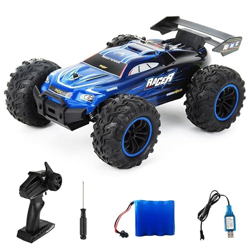 fisca Ferngesteuertes Auto, 2.4GHz Ferngesteuerte Autos für Kinder, 4X4 RC Auto Crawler Truck Spielzeug - RC Monster Truck Spielzeug Geschenk für Jungen Mädchen Erwachsene fisca Ferngesteuertes Auto, 2.4GHz Ferngesteuerte Autos für Kinder, 4X4 RC Auto Crawler Truck Spielzeug - RC Monster Truck Spielzeug Geschenk für Jungen Mädchen Erwachsene von fisca