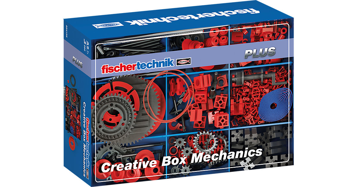 PLUS Creative Box Mechanics - Bauteileset von Fischertechnik