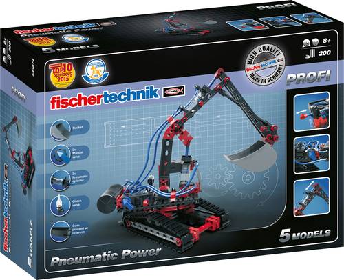 Fischertechnik 533874 PROFI Pneumatic Power Experimentier-Box ab 8 Jahre von Fischertechnik