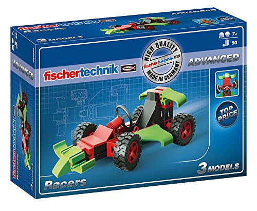fischertechnik 540580 Racers 3 verschiedene Modelle mit funktionsfähiger Lenkung der optimale Einstieg in die Welt der fischertechnik mit diesem preiswerten Konstruktionsspielzeug fischertechnik 540580 Racers 3 verschiedene Modelle mit funktionsfähiger Lenkung der optimale Einstieg in die Welt der fischertechnik mit diesem preiswerten Konstruktionsspielzeug von fischertechnik