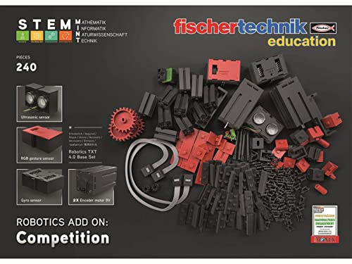 fischertechnik Robotics Add On: Competition Roboter, Schwarz (560842) von fischertechnik