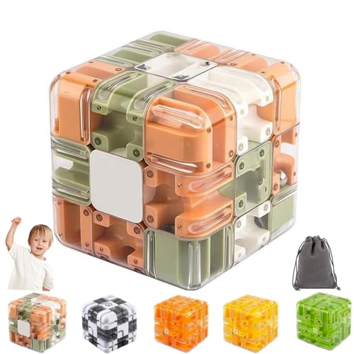 Large Labyrinth 3D Puzzle Maze Cube, Komplexes Mini Rubiks Cube, 2-in-1 Large Labyrinth Puzzle Maze Cubes -Engaging Brain Teaser Toy, Zauberwürfel, Lernspielzeug Geschenk Für Kinder Erwachsene (1pc-A) Large Labyrinth 3D Puzzle Maze Cube, Komplexes Mini Rubiks Cube, 2-in-1 Large Labyrinth Puzzle Maze Cubes -Engaging Brain Teaser Toy, Zauberwürfel, Lernspielzeug Geschenk Für Kinder Erwachsene (1pc-A) von fjaldjfu