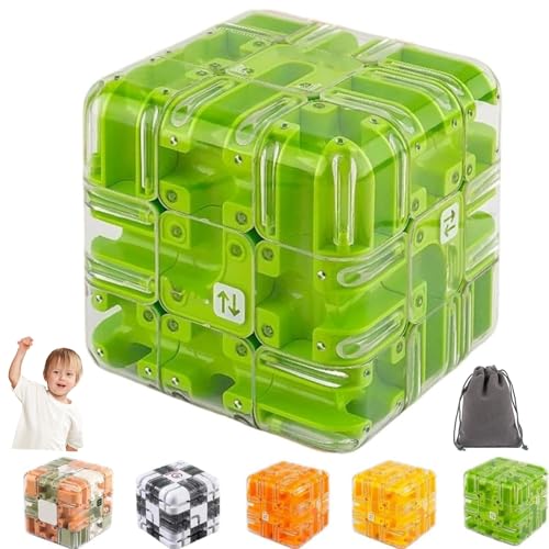 Large Labyrinth 3D Puzzle Maze Cube, Komplexes Mini Rubiks Cube, 2-in-1 Large Labyrinth Puzzle Maze Cubes -Engaging Brain Teaser Toy, Zauberwürfel, Lernspielzeug Geschenk Für Kinder Erwachsene (1pc-C) Large Labyrinth 3D Puzzle Maze Cube, Komplexes Mini Rubiks Cube, 2-in-1 Large Labyrinth Puzzle Maze Cubes -Engaging Brain Teaser Toy, Zauberwürfel, Lernspielzeug Geschenk Für Kinder Erwachsene (1pc-C) von fjaldjfu