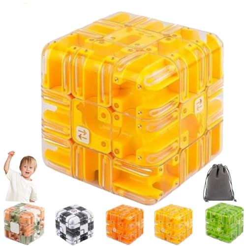 Large Labyrinth 3D Puzzle Maze Cube, Komplexes Mini Rubiks Cube, 2-in-1 Large Labyrinth Puzzle Maze Cubes -Engaging Brain Teaser Toy, Zauberwürfel, Lernspielzeug Geschenk Für Kinder Erwachsene (1pc-D) Large Labyrinth 3D Puzzle Maze Cube, Komplexes Mini Rubiks Cube, 2-in-1 Large Labyrinth Puzzle Maze Cubes -Engaging Brain Teaser Toy, Zauberwürfel, Lernspielzeug Geschenk Für Kinder Erwachsene (1pc-D) von fjaldjfu