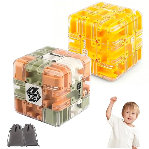 Large Labyrinth 3D Puzzle Maze Cube, Komplexes Mini Rubiks Cube, 2-in-1 Large Labyrinth Puzzle Maze Cubes -Engaging Brain Teaser Toy, Zauberwürfel, Lernspielzeug Geschenk Für Kinder Erwachsene (2pc-A) Large Labyrinth 3D Puzzle Maze Cube, Komplexes Mini Rubiks Cube, 2-in-1 Large Labyrinth Puzzle Maze Cubes -Engaging Brain Teaser Toy, Zauberwürfel, Lernspielzeug Geschenk Für Kinder Erwachsene (2pc-A) von fjaldjfu