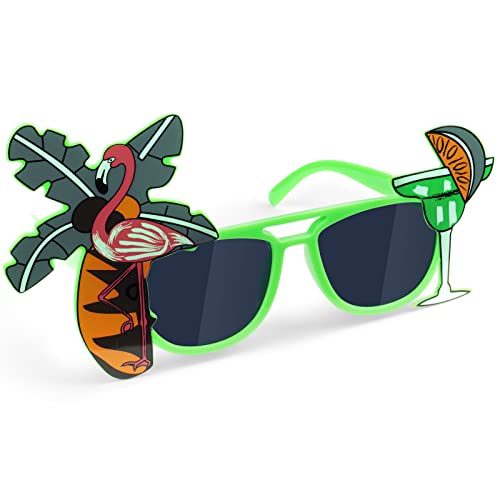 flintronic Party Brille, Party Sonnenbrillen, Hawaiian Tropical Brille,Kostüm Party Sonnenbrille Lustige Brille Lustige Sonnenbrille für Foto Requisiten Party Zubehör Sommer Kostüm Party Strand, Grün flintronic Party Brille, Party Sonnenbrillen, Hawaiian Tropical Brille,Kostüm Party Sonnenbrille Lustige Brille Lustige Sonnenbrille für Foto Requisiten Party Zubehör Sommer Kostüm Party Strand, Grün von flintronic