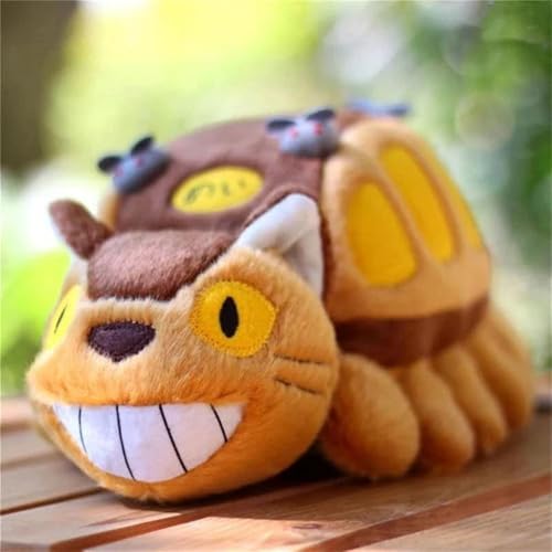 Totoro Plüsch Plüschkissen Weiches Kuscheltier & Stofftier in Katzenform, Anime Dekokissen & Umarmungskissen, Plüschfigur für Sofa, Bett, Geschenk für Kinder, Mädchen & Freundin (#4 (30CM)) Totoro Plüsch Plüschkissen Weiches Kuscheltier & Stofftier in Katzenform, Anime Dekokissen & Umarmungskissen, Plüschfigur für Sofa, Bett, Geschenk für Kinder, Mädchen & Freundin (#4 (30CM)) von flydimund