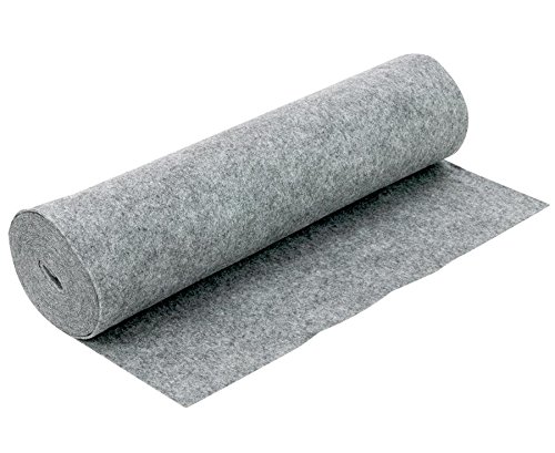 Folia Bastelfilz 150g/m², 45cm x 5m, klebefleckenfrei, 1 Rolle, zum Basteln, Farbe:81 graumeliert Folia Bastelfilz 150g/m², 45cm x 5m, klebefleckenfrei, 1 Rolle, zum Basteln, Farbe:81 graumeliert von folia