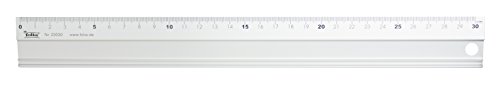 folia 23030 - Aluminiumlineal, Lineal aus Aluminium, 30 cm lang, mit Anti-Rutsch-Beschichtung und gut ablesbarer Zentimeter Einteilung folia 23030 - Aluminiumlineal, Lineal aus Aluminium, 30 cm lang, mit Anti-Rutsch-Beschichtung und gut ablesbarer Zentimeter Einteilung von folia