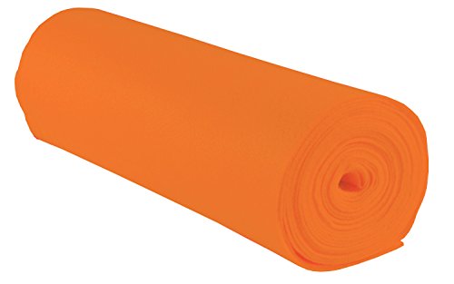 folia 520040 - Bastelfilz, mit feiner Wollqualität, 1 Rolle ca. 45 cm x 5 m, orange, klebefleckenfreie Verarbeitung - ideal für vielfältige Bastelarbeiten folia 520040 - Bastelfilz, mit feiner Wollqualität, 1 Rolle ca. 45 cm x 5 m, orange, klebefleckenfreie Verarbeitung - ideal für vielfältige Bastelarbeiten von folia