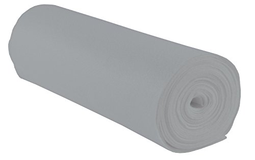 folia 520080 - Bastelfilz, mit feiner Wollqualität, 1 Rolle ca. 45 cm x 5 m, hellgrau, klebefleckenfreie Verarbeitung - ideal für vielfältige Bastelarbeiten folia 520080 - Bastelfilz, mit feiner Wollqualität, 1 Rolle ca. 45 cm x 5 m, hellgrau, klebefleckenfreie Verarbeitung - ideal für vielfältige Bastelarbeiten von folia