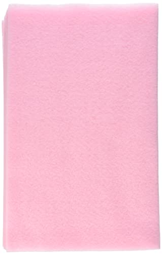 folia 520426 - Bastelfilz, mit feiner Wollqualität, 10 Blatt, 150 g/qm, 20 x 30 cm, rosa, klebefleckenfreie Verarbeitung - ideal für vielfältige Bastelarbeiten von folia
