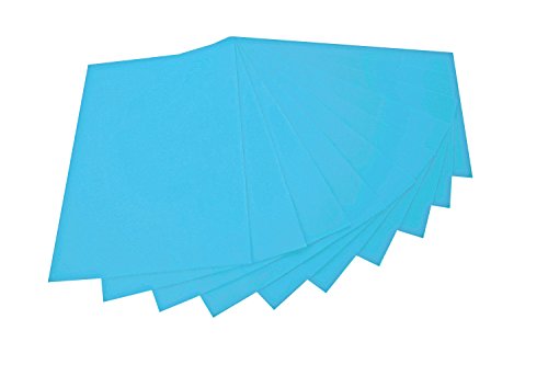 folia 520430 - Bastelfilz, mit feiner Wollqualität, 10 Blatt, 150 g/qm, 20 x 30 cm, hellblau, klebefleckenfreie Verarbeitung - ideal für vielfältige Bastelarbeiten folia 520430 - Bastelfilz, mit feiner Wollqualität, 10 Blatt, 150 g/qm, 20 x 30 cm, hellblau, klebefleckenfreie Verarbeitung - ideal für vielfältige Bastelarbeiten von folia