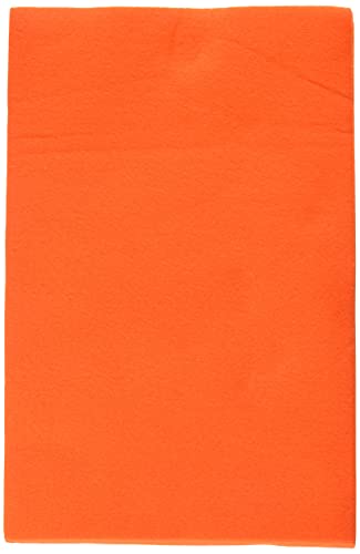 folia 520440 - Bastelfilz, mit feiner Wollqualität, 10 Blatt, 150 g/qm, 20 x 30 cm, orange, klebefleckenfreie Verarbeitung - ideal für vielfältige Bastelarbeiten folia 520440 - Bastelfilz, mit feiner Wollqualität, 10 Blatt, 150 g/qm, 20 x 30 cm, orange, klebefleckenfreie Verarbeitung - ideal für vielfältige Bastelarbeiten von folia
