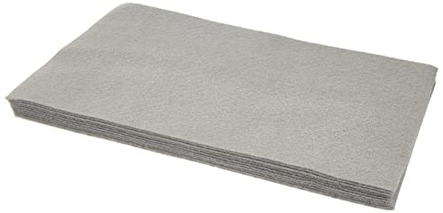 folia 520480 - Bastelfilz, mit feiner Wollqualität, 10 Blatt, 150 g/qm, 20 x 30 cm, hellgrau, klebefleckenfreie Verarbeitung - ideal für vielfältige Bastelarbeiten folia 520480 - Bastelfilz, mit feiner Wollqualität, 10 Blatt, 150 g/qm, 20 x 30 cm, hellgrau, klebefleckenfreie Verarbeitung - ideal für vielfältige Bastelarbeiten von folia