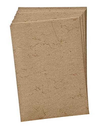 folia 950475 - Elefantenhaut, Urkundenpapier, 50 Blatt, 110 g/qm, DIN A4, hellbraun - elegantes Papier für Urkunden und Speisekarten folia 950475 - Elefantenhaut, Urkundenpapier, 50 Blatt, 110 g/qm, DIN A4, hellbraun - elegantes Papier für Urkunden und Speisekarten von folia