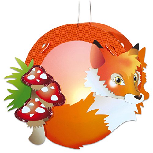 folia Laternen-Zuschnitt, rund, orange von folia