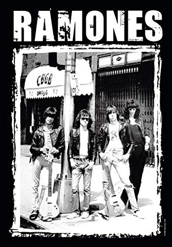 Ramones Posterfahne The Band Fahne Poster Flagge Flag Textilposter Posterflagge von for-collectors-only