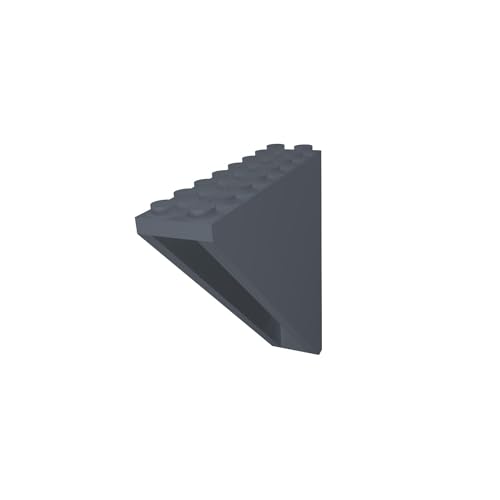 5X Wandhalterung kompatibel für 2x8 Lego Noppensteine und Figuren - Grau von fossi3D