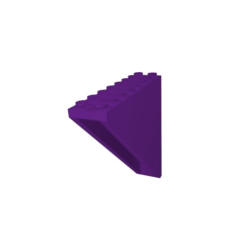 5X Wandhalterung kompatibel mit 2x8 Lego Noppensteine und Figuren - Violett 5X Wandhalterung kompatibel mit 2x8 Lego Noppensteine und Figuren - Violett von fossi3D