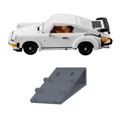 Wandhalterung kompatibel für Lego Creator 10295 Porsche 911 Display - Grau von fossi3D