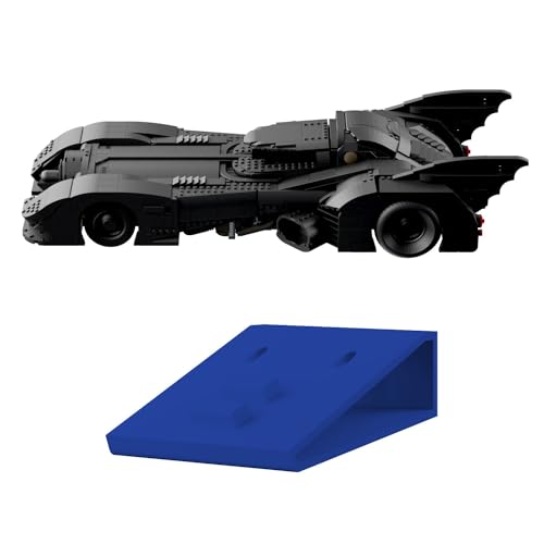 Wandhalterung kompatibel für Lego DC Super Heroes 76139 Batmobile - Blau von fossi3D