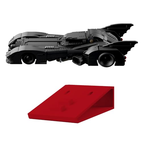 Wandhalterung kompatibel für Lego DC Super Heroes 76139 Batmobile - Rot von fossi3D