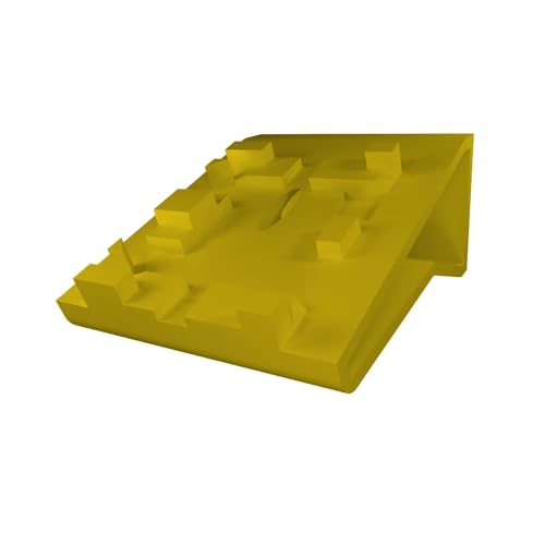 Wandhalterung kompatibel für Lego Icons 10317 Land Rover Defender 90 - Gelb von fossi3D