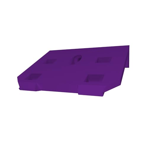 Wandhalterung kompatibel für Lego Speed Champions Rennwagen Display - Violett von fossi3D