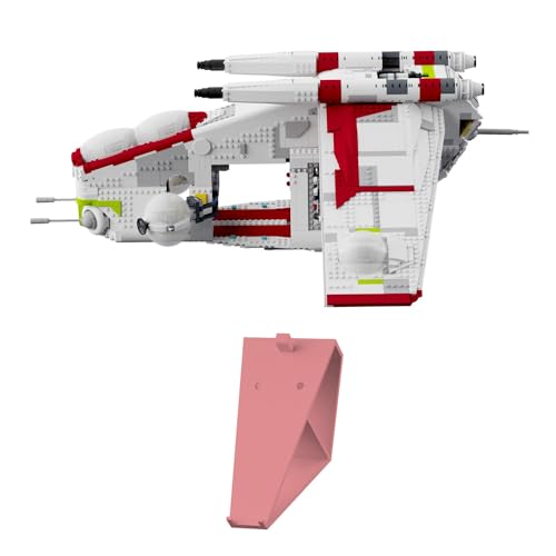 Wandhalterung kompatibel für Lego Star Wars 75309 Republic Gunship - Pink von fossi3D