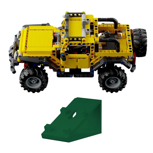 Wandhalterung kompatibel für Lego Technik 42122 Jeep Wrangler Display - Grün von fossi3D