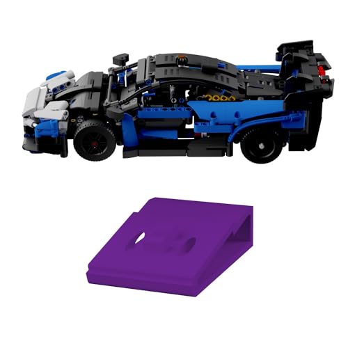 Wandhalterung kompatibel für Lego Technik 42123 McLaren Senna GTR - Violett von fossi3D