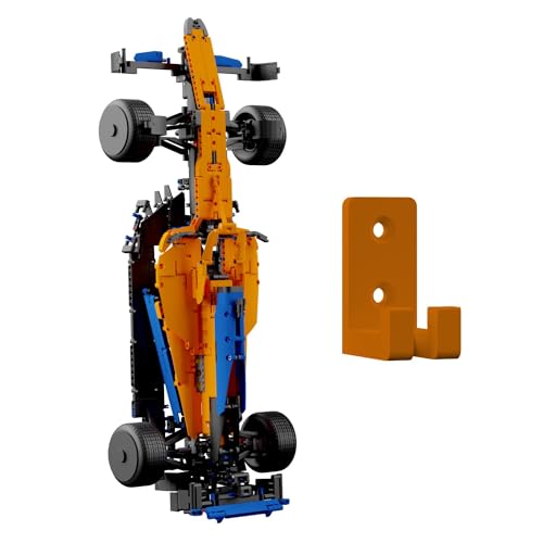 Wandhalterung kompatibel für Lego Technik 42141 McLaren Formel 1 - Orange von fossi3D